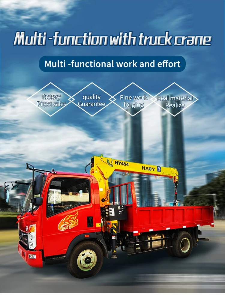 Chinese Suppliers Crane Lifting Equipment Man Lift Crane Work Truck Construction Machinery Parts