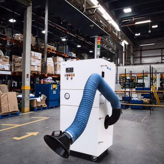 Extração de fumaça de soldagem portátil com preço de fábrica/coletor de poeira móvel